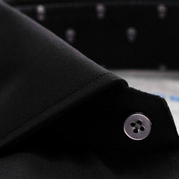 Twillory Changer // Performance Black Skull Contrast Men's Size 15.5 34-35 NWT - Picture 5 of 8